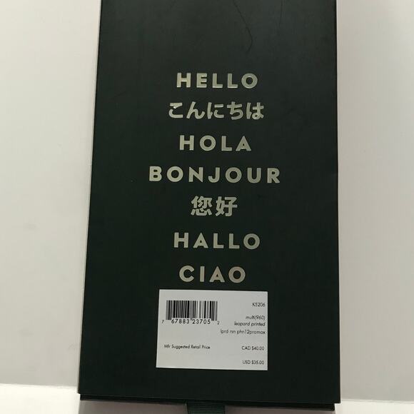 Kate Spade Phone Case iPhone 12 PRO MAX Christmas Dash Hound Rhinestone New - Picture 4 of 8